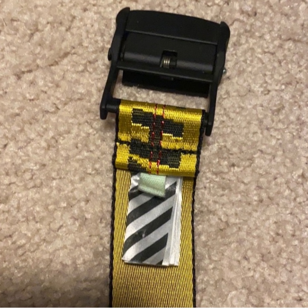 Off White industrial belt